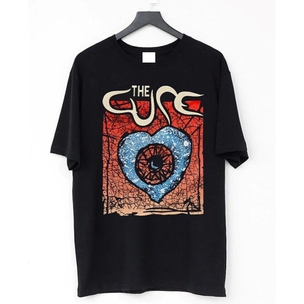 1992 The Cure Wish Tour Rock Band Retro Music Fan Graphic T-Shirt